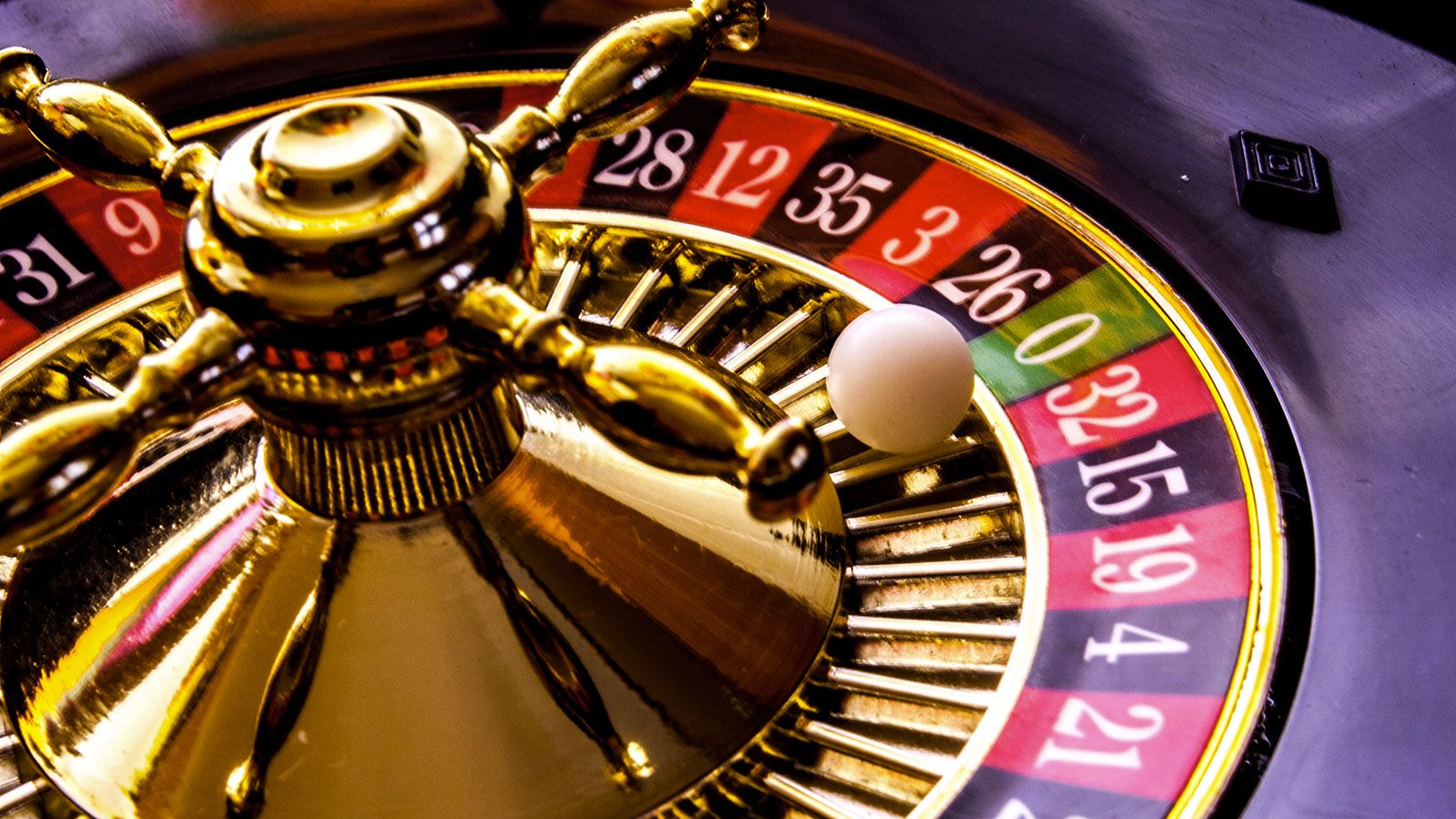 ball on the roulette